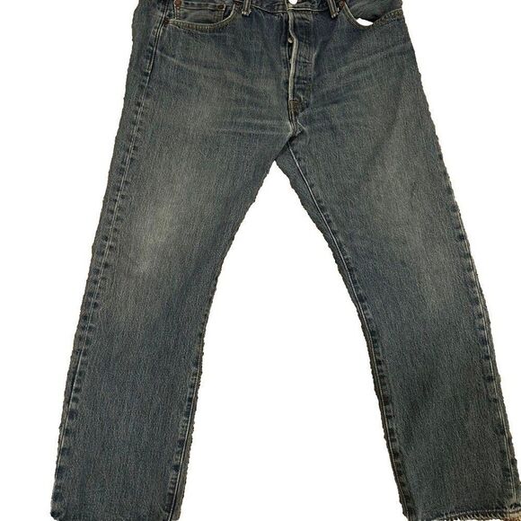 Levi's Denim - Vintage 90s Levi’s 501 Women’s Jeans 38x30 Red Tab Mid Rise